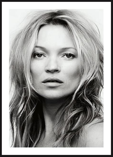 Poster Story, Plakat, Kate Moss, wymiary 21 x 30 cm.